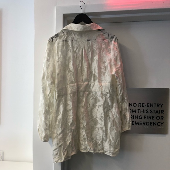 Lace Beach Cover Up - Picture 2 of 6